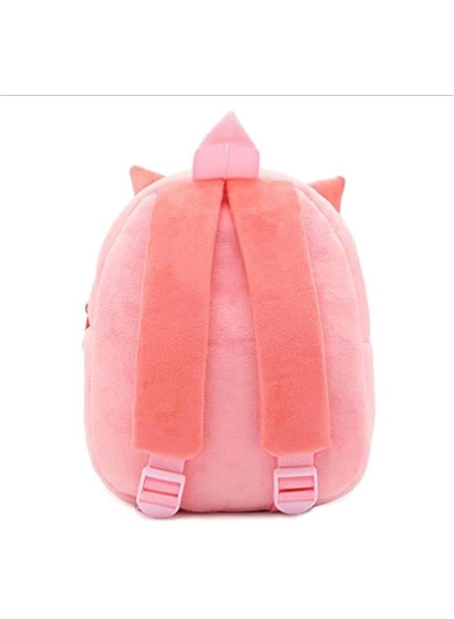 NICE CHOICE Cute Toddler Backpack Toddler Bag Plush Animal Cartoon Mini Travel Bag for Baby Girl Boy 2-6 Years(Cat) - Image 3